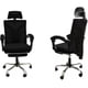 thumbnail image 3 of Silla Ejecutiva Ergonómica Lumax Modelo Clyde Color Negro con Altura Ajustable Reposacabezas Reposapies Ruedas Giratorias 360 Grados, 3 of 5