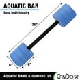thumbnail image 2 of CanDo Aquatic Swim Bars and Dumbbells for Hydrotherapy, Swimming, Water Aerobics, Rehab, Swim Lessons, Pool Fitness & Learning to Swim, 2 of 8