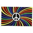 thumbnail image 3 of Bandera arcoíris lésbica clásica de orgullo gay, de poliéster, para fiestas y festivales (colorida), 3 of 7