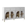 thumbnail image 3 of Twin Star Home Modern Sideboard with Glass Cabinet Doors, 3 of 8