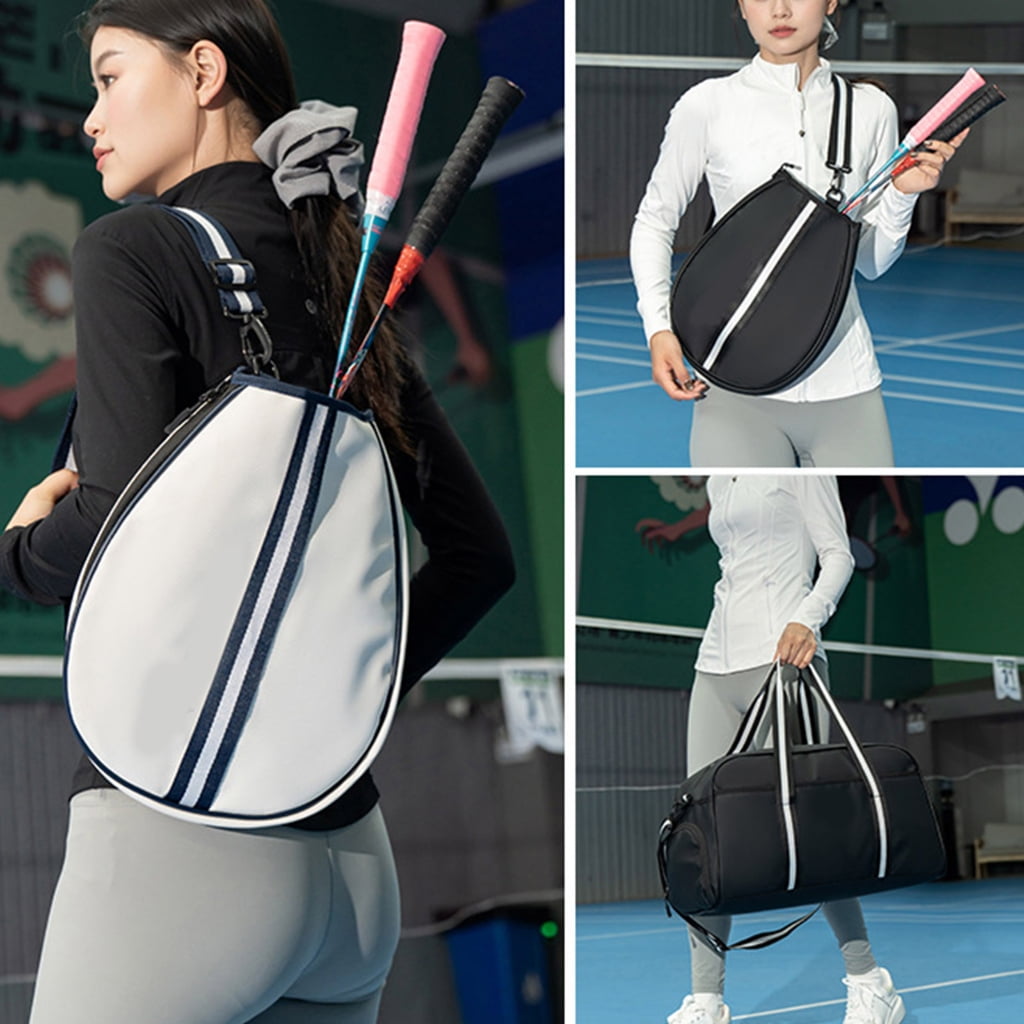 Yokua Pickleballs Toted Bag Duffle Bag Large Sports Gym Bag with Shoe Compartment