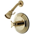 thumbnail image 1 of Kingston Brass KB2632DXSO Concord Single Handle Tub & Shower, Polished Brass, 1 of 2