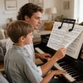thumbnail image 4 of Outdor Support Antidérapant pour Partitions de Musique, Support de Musique Portable, Support de Clavier de Piano Réglable, Solidement Serré, Robuste et Support pour Partitions de Musique, Convient aux Répétitions de Concert et aux Performances, 4 of 5