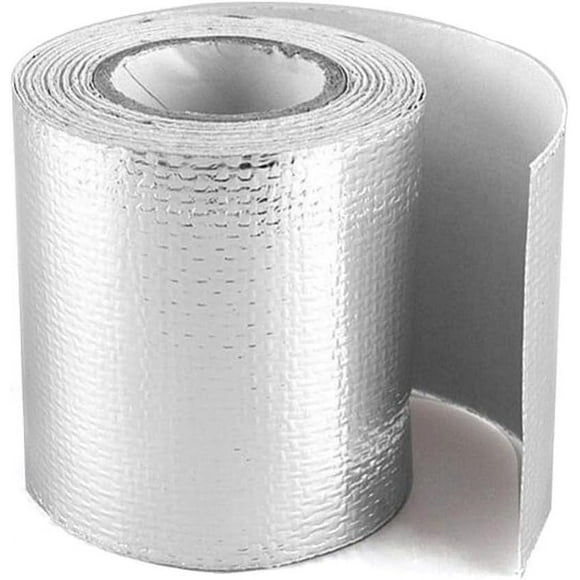 Heat Shield Tape With Reinforced Aluminum Foil, Self-Adhesive Backing Ensures Strong Seal For Radiant Heat Protection, Thermal Barrier Foil Tape For Extreme Temperature Environments