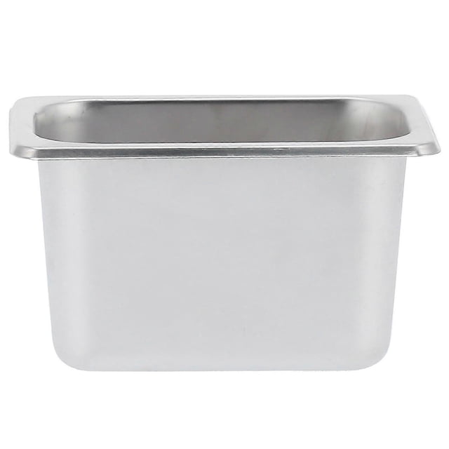 Bassin en Acier Inoxydable Bol Alimentaire Bassin de Buffet Isolation pour Maison Cantine Repas Hôtels Cuisines