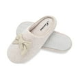 thumbnail image 2 of Newina Women’s Japanese Soft Cotton Memory Foam Spring Slippers with Cute Bow Slip-On Clog Anti-Slip House Indoor&Outdoor Slippers, 2 of 3