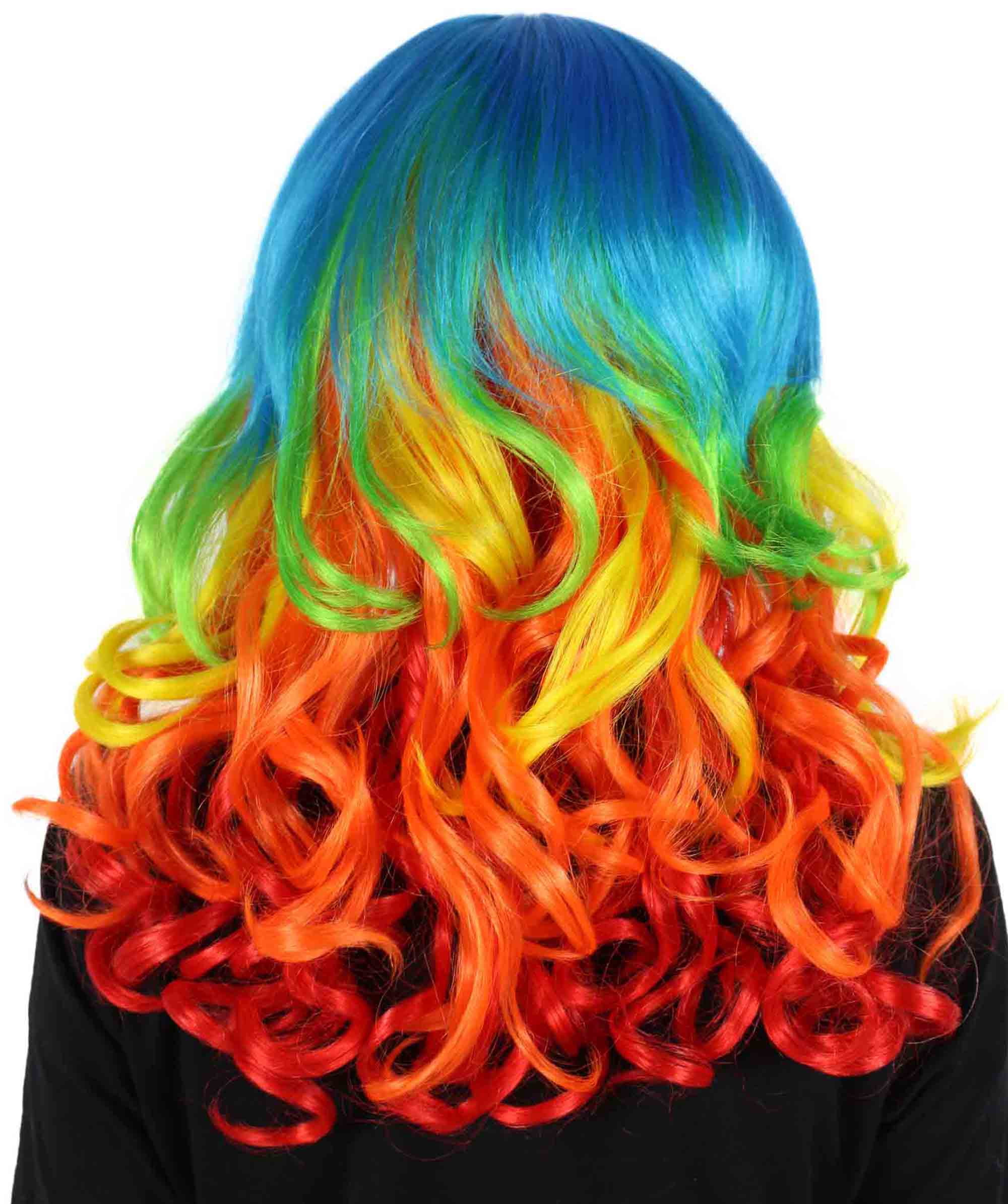 Rainbow Dash Wig | Multicolor Character Cosplay Halloween 