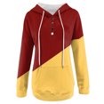 thumbnail image 2 of Vedolay Sweatshirts Sweatshirts for Women 2023 Stronger Crewneck Hoddies Long Sleeve Shirt,Red S, 2 of 4