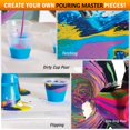 thumbnail image 5 of Pouring Masters Steel Gray Acrylic Ready to Pour Pouring Paint – Premium 32-Ounce Pre-Mixed Water-Based, 5 of 8
