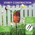 thumbnail image 3 of WhirliGig Spinner Wine A Bit More – Colorful Outdoor Wind Spinner, Weather-Resistant, Durable & Lightweight for Patios, Yards, and Gardens - Eye-Catching Garden Decor, 3 of 6