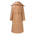 thumbnail image 5 of Vedolay Coat for Women Winter Casual Winter Workwear Solid Jacket Coat Brown,S, 5 of 5