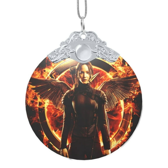 The Hunger Games Glass Christmas Tree Hanging Ornament Christmas Tree Decorations Pendants for Xmas Party Decoration