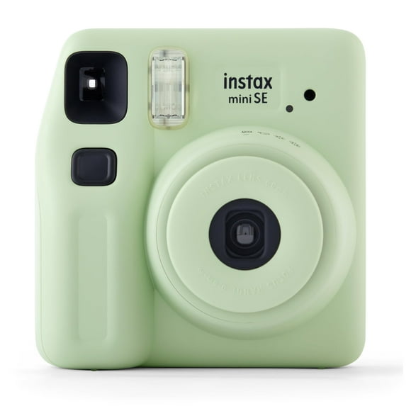 Cámara de película instantánea Fujifilm Instax Mini SE (renovada) verde