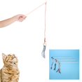 thumbnail image 1 of Cat Teaser, Training Playing Toy Wand 3pcs Cat Interactive Toy, Dogs For Cats, 1 of 8