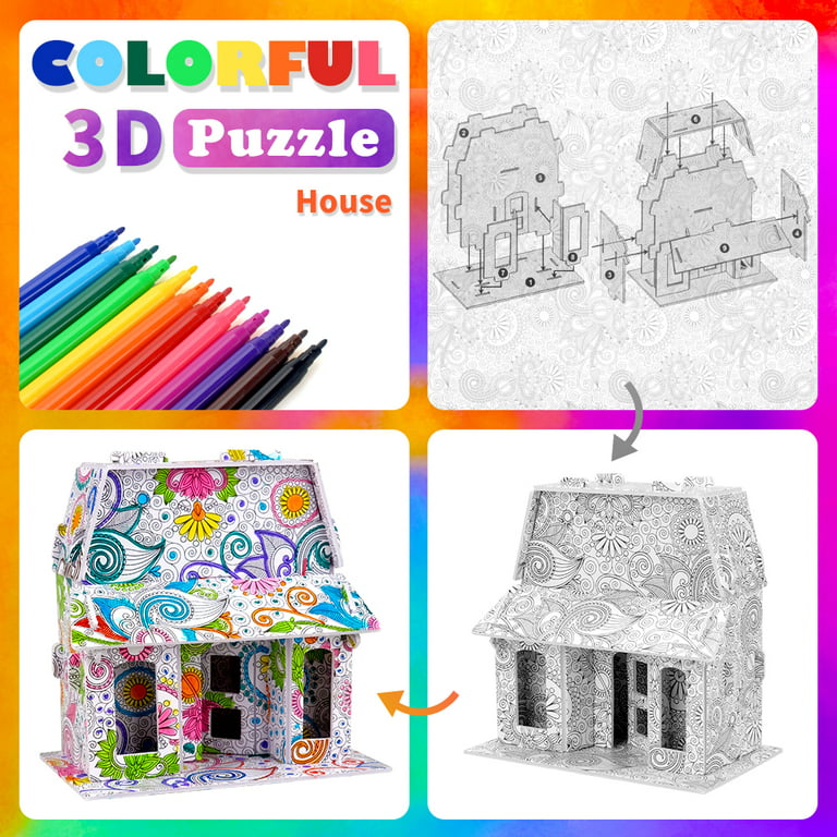 Dream Fun Birthday Gifts for Kids Age 5-8, Girls Toy Age 10 11 12 Painting  Crafts for Girls Boys Age 7 8 9 Art Kits for Kids Educational Games for Kids  6-12