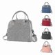 thumbnail image 1 of Lunch Bag Simple Lunch Box For Women Men Insulated Lunch Bag 1 Storage Bag Simple Reusable Lunch Tote Bag For Work, Picnic Beach Or Travel - Gray 26s, 1 of 5