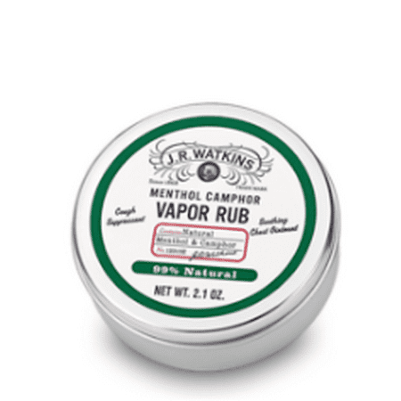- J.R. Watkins Menthol Camphor Vapor Rub, 2.1 Oz Can