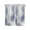 Blue, variant on Aqua White Kitchen Curtains 45 Inch Length, Abstract Grey Chrysanthemum Flower Floral Rod Pocket Light Filtering Window Curtains Living Room Bedroom Curtain Drapes Cafe Curtain 42''x45''x2