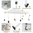 thumbnail image 4 of 10x20 Ft Pop up Canopy Tent with 5 Removable Sidewalls, Heavy Duty Outdoor Gazebo Commercial Canopy for Shade and Rain, Large Waterproof Wedding Tent for Parties, Patio, Backyard, 4 of 10