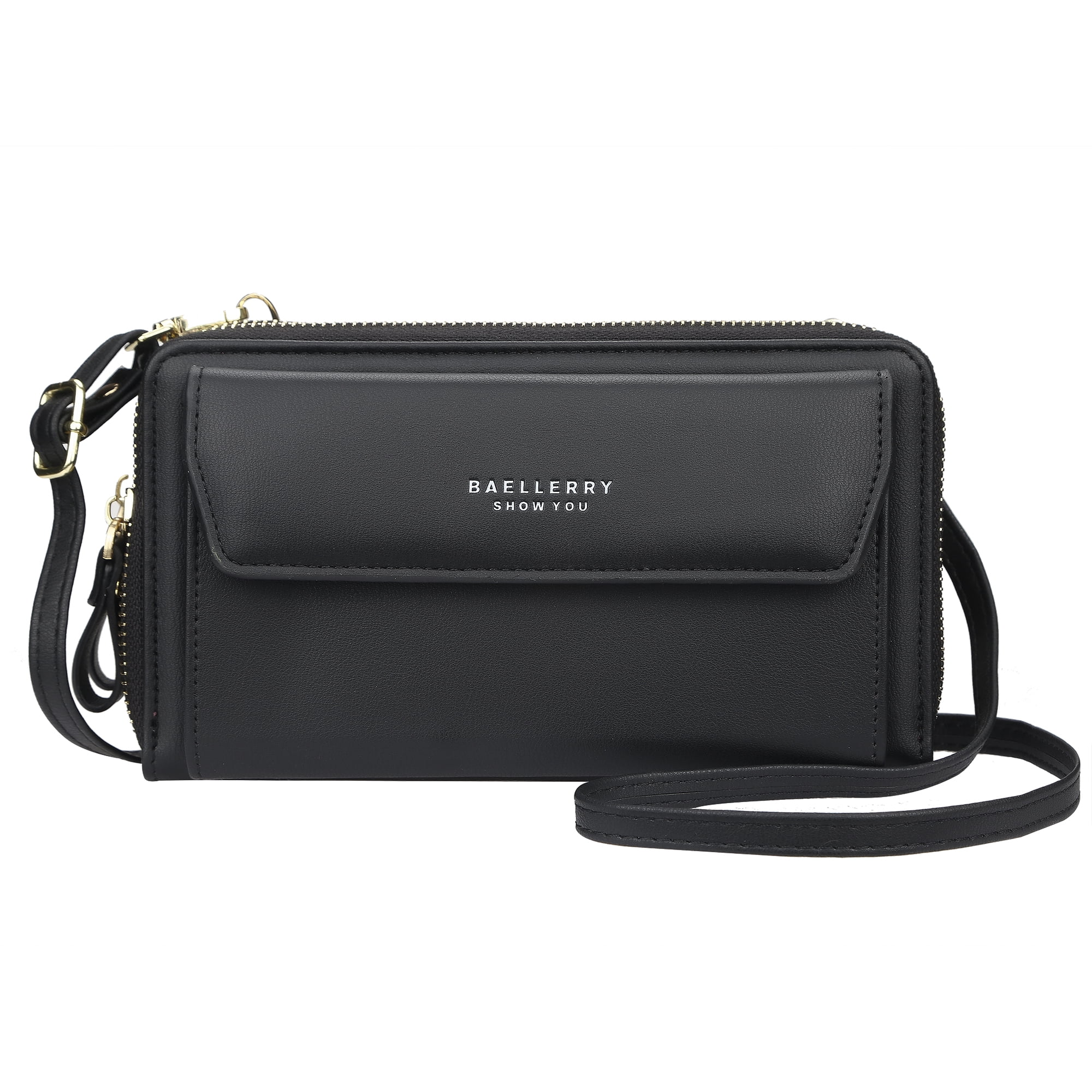 Roulens Small Womens Crossbody Bag Cellphone Purse Wallet With Shoulder