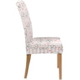 thumbnail image 3 of KXMDXA Cute Cat with Glasses Stretch Chair Cover Protector Seat Slipcover for Dining Room Hotel Wedding Party Set of 4, 3 of 6