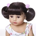 thumbnail image 1 of Reborn Decdeal Muñeca Reborn De 22 Pulgadas De Silicona De Cuerpo Completo, Muñecas De Baño Lindas Y Realistas, Muñeca De Regalo Para Bebé Con Vestido Sin Mangas, 1 of 5
