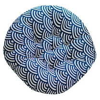 Kraoden Bohemian Soft Round Chair Pad Garden Patio Home Kitchen Office Seat Cushion, Chair Cushion Round Upholstery Soft Padded Cushion Pad Office Home or Car