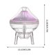 thumbnail image 3 of Lámpara Volcánica Humidificador de Colores, Lámpara de Humidificación, Lámpara de Escritorio, Humidificador Silencioso, Lámpara de Racing, Lámpara de Humidificación para Hogar, Metal, Base, 3 of 8