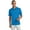 Brilliant Blue, variant on Port Authority Adult Male Men Silk Touch Performance Polo Shirt