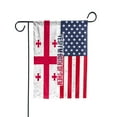 thumbnail image 3 of American Half Georgia Flag Georgian Friendship U.S.A My Home My Blood House Flag, Double-Sided Decorative Outdoor Flag, Patriotic Polyester Yard Flag 29.5 x 39.5 in, 3 of 5