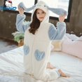 thumbnail image 1 of Sanrioed - Pelele de franela de invierno con diseño de Cinnamoroll de Anime para niños y niñas, mono para bebés, ropa para bebés, pijamas, monos para niños, regalo, 1 of 5