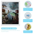 thumbnail image 3 of Alice in Wonderland Diamond Art Kits for Adults Beginners Round 5D Paint with Diamonds Gem Art Painting Kits for Home Wall Decor Gifts, 3 of 8
