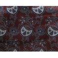 thumbnail image 4 of oneOone Georgette Viscose Fabric Leaves & Floral Block Printed Craft Fabric BTY 42 Inch Wide, 4 of 5