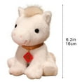 thumbnail image 2 of FastXmas Adorable Palm Pals Cotton Horse Stuffed Animal Doll Decor- Fun Plush for Boys and Girls Adult Collectors - Perfect for Decorating Rooms and Birthday Gifts Doll - Brown 6 Inches, 2 of 5