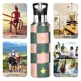thumbnail image 7 of Yayeee 20oz Insulated Water Bottle Double Wall Stainless Steel with Flip Straw Lid, Pink Abstract, 7 of 7