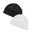 thumbnail image 2 of EINSKEY Bonnet en Coton 4 Pcs Mince pour Cancer Chimiothérapie Tuques pour Hommes Femmes, 2 of 6