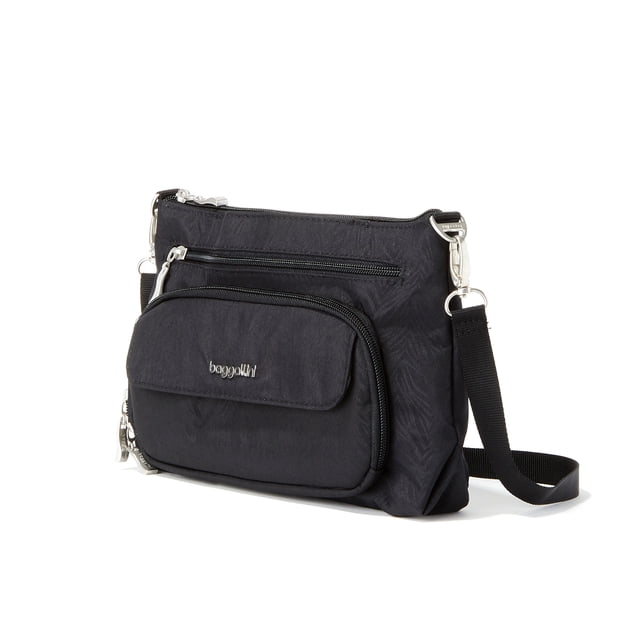 Bolso Baggallini Original Everyday Negro Cebra 28x19 cm