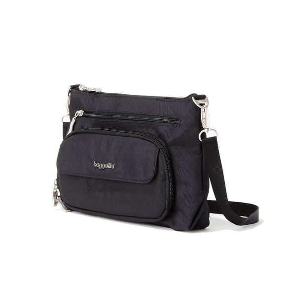 Bolso Baggallini Original Everyday Negro Cebra 28x19 cm