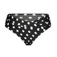 thumbnail image 5 of CAICJ98 Short de Bain Femme Femme Bas de Course Taille Haute Bas de Bikini Bas de Maillot de Bain Short de Plage Bas de Bikini Short Robe de Plage Blanc,TG, 5 of 5