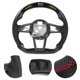 thumbnail image 5 of Volante de fibra de carbono Volante de carreras Volante de conducción Volante con pantalla de luces LED de fibra de carbono Apto para R8 MK2 TT TTS TTRS MK3 2015+ ANGGREK Otros, 5 of 8