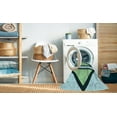 thumbnail image 2 of Ahgly Company Machine Washable Indoor Rectangle Transitional Aquamarine Stone Green Area Rugs, 5' x 7', 2 of 7