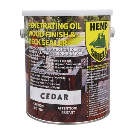 HempShield Deck Finish 1Gal Cedar