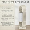 thumbnail image 6 of CONAIRPURE Medium Room AIR PURIFIER Replacement Filter APRP04 200 sq. ft. 2,500 hours, 6 of 7