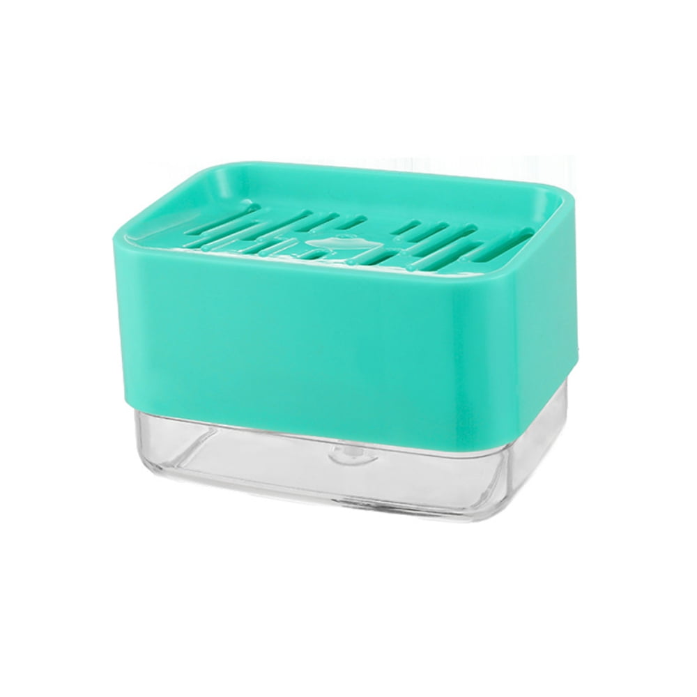 2 In 1 Premium Soap Dispenser And Sponge Holder Dishwasher Pump For