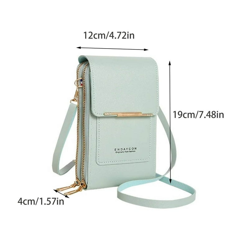 Summer Savings Small Crossbody Phone Purse Bags for Women Phone Bag Touch Screen Purse Bag Leather Blocking Wallet Purses with Credit Card