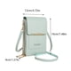 thumbnail image 2 of pstuiky Bolso de piel, funda para teléfono con pantalla táctil, bolso pequeño de almacenamiento, 2 of 2