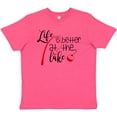 thumbnail image 3 of Inktastic Life is Better at the Lake Fishing Pole with Bobber Youth T-Shirt, 3 of 5