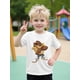 thumbnail image 1 of Boys' Rugby Bear Graphic T-Shirt - Soft Cotton Short-Sleeve, Bright Orange Casual Summer Top with Cartoon Print, Round Neck, Lightweight & Comfortable for, Everyday Tee | Summer Casual Style | Co, 1 of 6