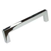 GlideRite 5 in. Center Solid Square Bar Cabinet Pulls, Polished Chrome, Pack of 10