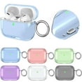 thumbnail image 4 of KRONDO Case for AirPods Pro 3, Thin Slim Fit Soft TPU Cover Full Protection Clear Yellowing Resistant Skin, Wireless Charging Compatible (Clear), 4 of 9